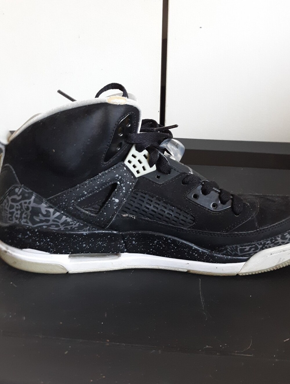 Jordan Spizike Oreo Single Shoe Only 315371-004 Size 11.5 Parts Restoration TLC